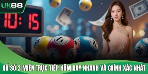 xổ số 3 miền trực tiếp